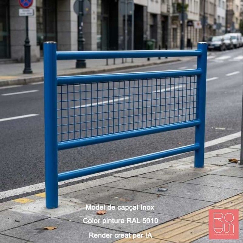 Barana urbana model Línea enreixada | Seguretat de vianants